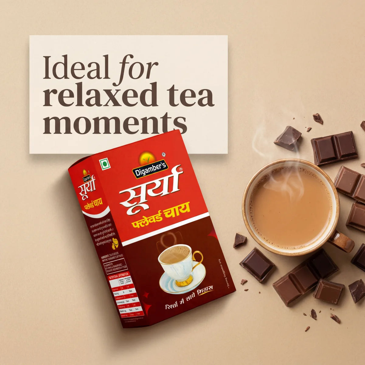 Surya Chocolate Flavour Tea