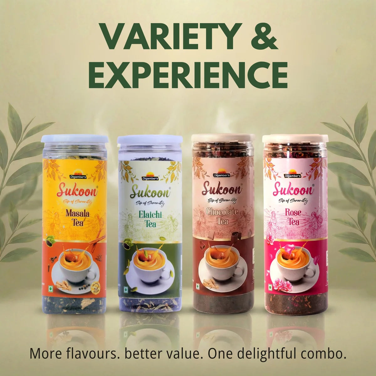 Flavoured Tea Combo – Choose Any 2 & Save More