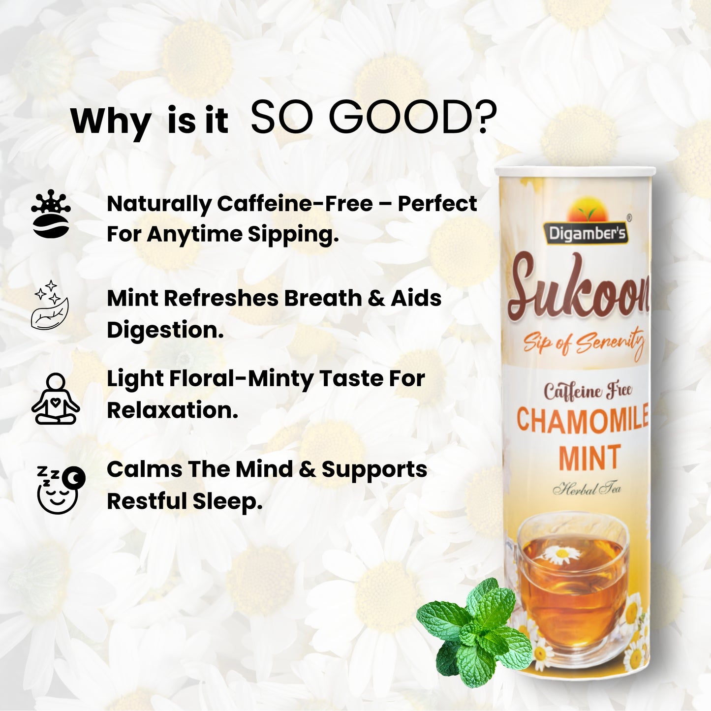 Sukoon Herbal Chamomile Mint