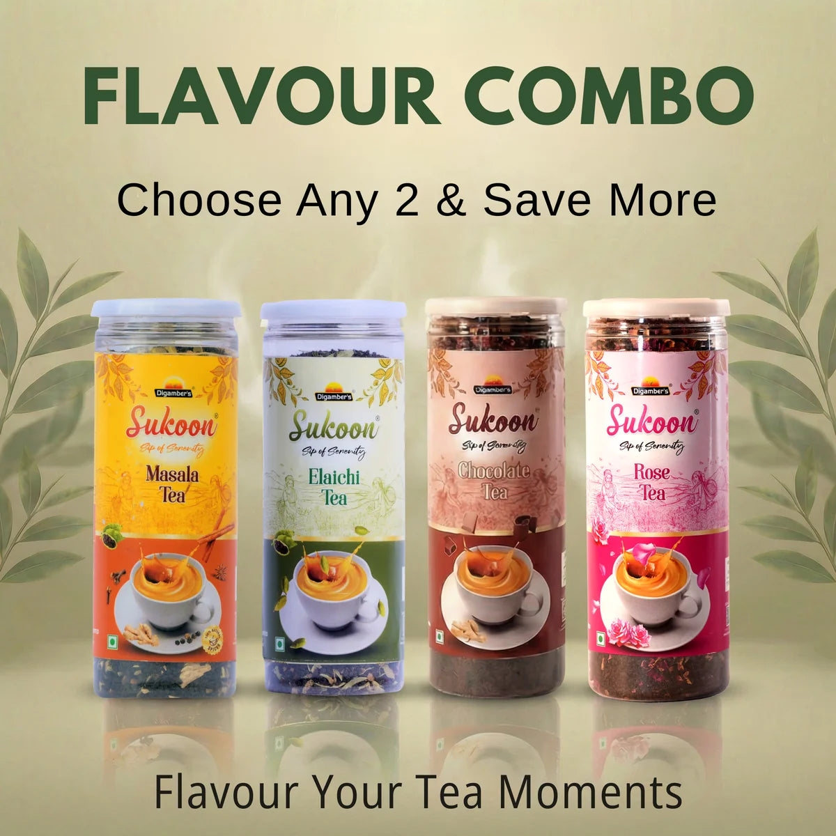 Flavoured Tea Combo – Choose Any 2 & Save More