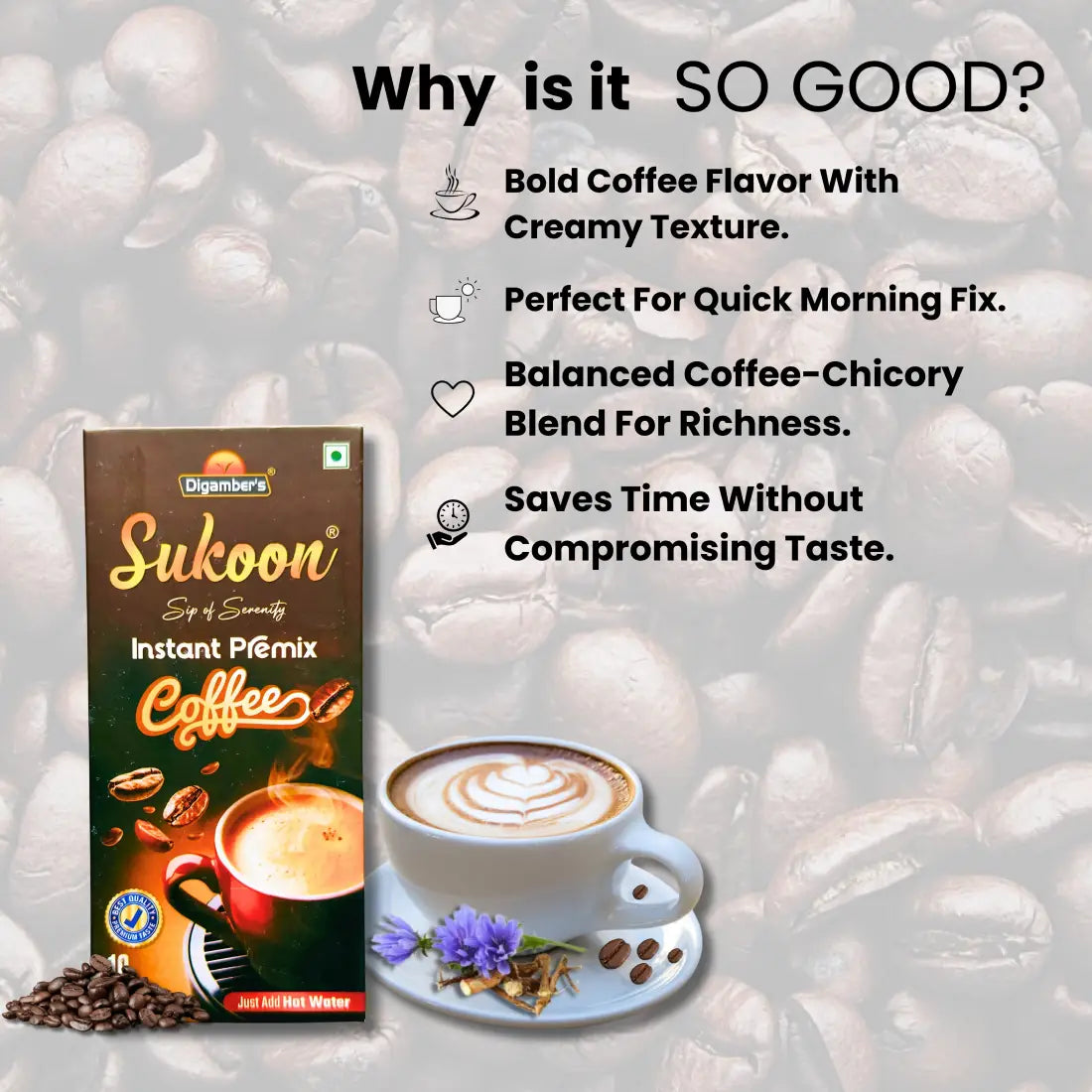 Sukoon Premium  Coffee Premix