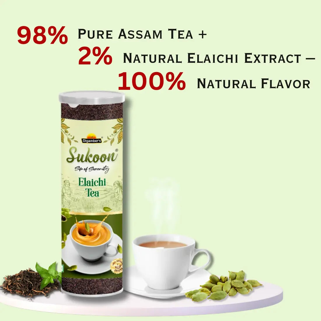 Sukoon Premium Cardamom Tea