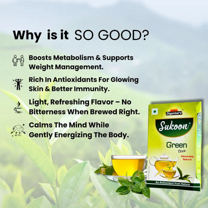 Sukoon Green Tea Natural