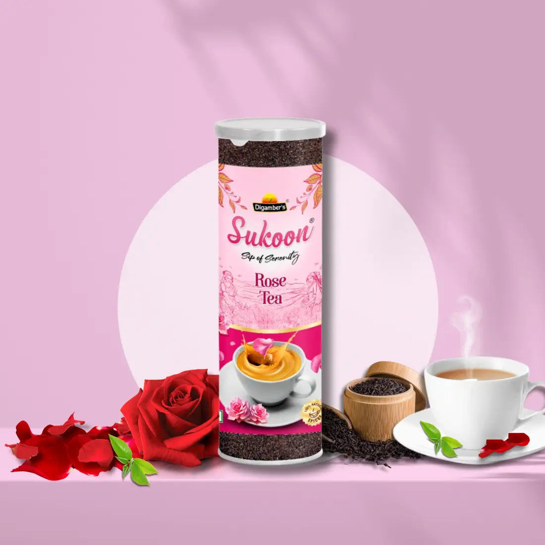 Sukoon Premium Rose Tea